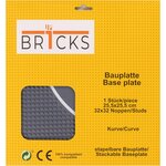 BR1CKS B-00023 - Plaque de rue32 x 32 Courbe