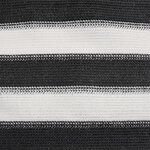 vidaXL Filet brise-vue anthracite et blanc 1 8x10 m PEHD 75 g/m²