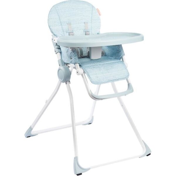 Chaise haute pour bébé ultra compacte et légère - Dossier et tablette ajustables  Des 6 mois