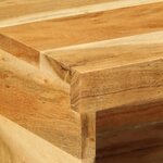 VidaXL Meuble TV mural 40x30x19 cm bois massif d'acacia