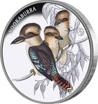 Pièce de monnaie en Argent 1 Dollar g 31.1 (1 oz) Millésime 2025 Birds of Australia KOOKABURRA