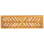 vidaXL Banc de jardin 110 cm bois massif d'acacia