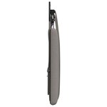 vidaXL Tête de lit suspendue Taupe Tissu