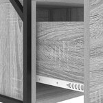 vidaXL Cabinet de chevet Sonoma gris 40 x 31 x 60 cm Bois d'ingénierie