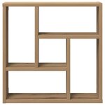 vidaXL Étagère murale chêne artisanal 45x16x45 cm bois d'ingénierie