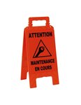 (CHEVALET DE SIGNALISATION) Chevalet de signalisation - "maintenance en cours"