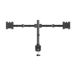Support de table pivotant et inclinable Aisens Eco pour écran/TV 20 kg (3 pivots - 2 bras) 17-35" - Noir