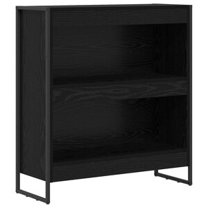 vidaXL Bibliothèque Chêne noir 80 x 30 x 155 cm Bois d'ingénierie