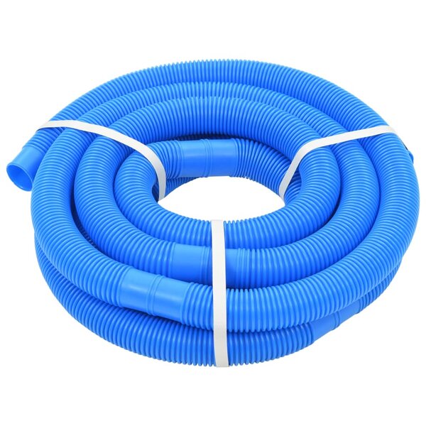 vidaXL Tuyau de piscine Bleu 38 mm 6 m