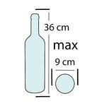 Caisse carton d'expédition pour bouteilles avec croisillons renforcés à montage manuel 2 bouteilles (lot de 20)