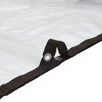 vidaXL Housse de protection plantes avec œillets 3x6 m polyéthylène