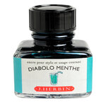 Encre traditionnelle à stylo en flacon 'D' 30ml Diabolo menthe HERBIN