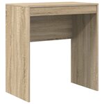 vidaXL Bureau d'écriture Chêne Sonoma Bois d'ingénierie 70 x 40 x 76 cm