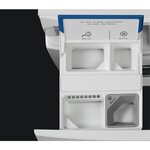 Lave-linge hublot xxl electrolux ew6f1408or - 8 kg - induction - dosage auto - 1400 trs/min - connecté - blanc