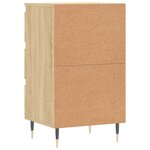 vidaXL Buffet chêne sonoma 40x35x70 cm bois d'ingénierie