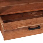 vidaXL Meubles et étagères de rangement pour médias avec tiroir Marron