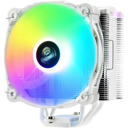 ENERMAX ETS-F40 Refroidisseur a air RGB Adressable pour processeur - Blanc