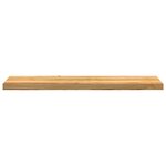 vidaXL Marches d'escalier 2 Pièces marron clair 110x30x2 cm chêne massif