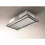 ELICA PRF0141953 - Hotte de plafond Cloud seven IX / F / 90 - Recyclage - 760 m³ air / h max - 3 vitesses - L 90 cm - Inox