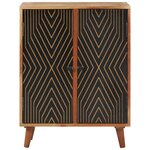 vidaXL Buffet 60x35x74 cm bois massif d'acacia