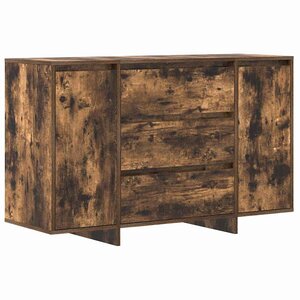 vidaXL Buffet Chêne fumé 120 x 41 x 75 cm Bois d'ingénierie
