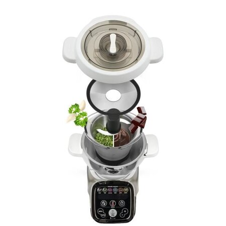 Moulinex xf38ae10 accessoire mini bol cuisson 1 4 l compatible avec robot  cuiseur companion double lame inox fabriqué en france - La Poste