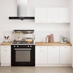 vidaXL Plan de travail de cuisine bois de chêne massif rectangulaire