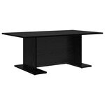 vidaXL Table basse Chêne noir 103 5 x 60 x 40 cm Bois d'ingénierie
