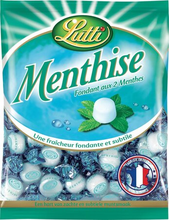 Lutti Bonbons menthe Menthise