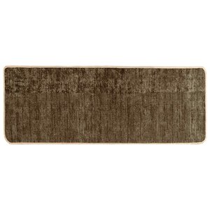 vidaXL Coureur de Tapis MARSA Vert forêt 80 x 200 cm Polyester et PVC