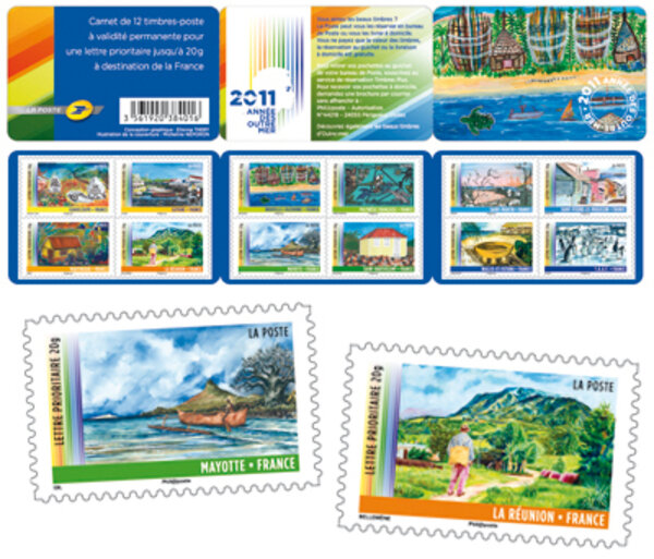 Carnet - 2011 Année de l'Outre-Mer