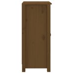 vidaXL Buffets 2 Pièces marron miel 40x35x80 cm bois massif de pin