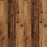 vidaXL Table de chevet avec pieds en métal vieux bois 40x35x69 cm
