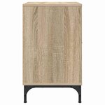 vidaXL Tables de chevet avec tiroir 2 Pièces Chêne sonoma 49 x 36 x 61 cm