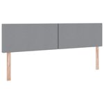 vidaXL Lit de Rangement Gris clair 180 x 200 cm Cuir synthétique