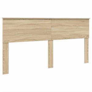 vidaXL Tête de lit Chêne Sonoma 180 cm Bois d'ingénierie