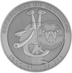 Monnaie STANISLAW LEM Star Diaries 2 Oz Argent 1000 Francs Cameroon 2025 (PRÉCOMMANDE)
