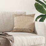 vidaXL Oreillers 2 Pièces Blanc 65 x 65 cm 130gsm 100  coton