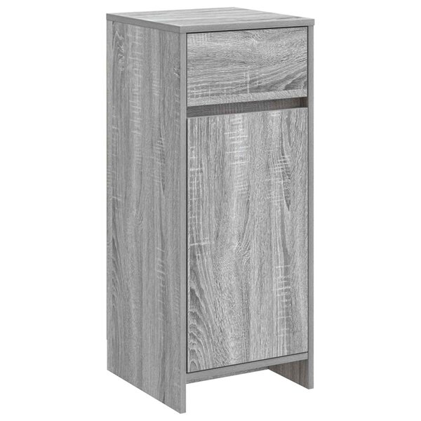 vidaXL Armoire de salle de bain Sonoma gris 35 x 36 5 x 85 cm