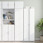 vidaXL Armoire murale blanc 50x42 5x40 cm bois d'ingénierie