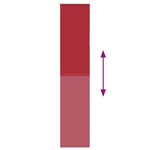 vidaXL Store enrouleur occultant rouge largeur du tissu 50 7 cm