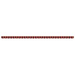 vidaXL Lambrequin de rechange pour 6 m Rayures rouge orangé et marron