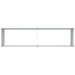 vidaXL Jardinière surélevée 195 x 50 x 68 cm Acier galvanisé