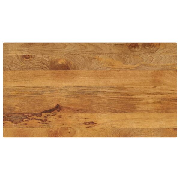 vidaXL Dessus de table 120x60x2 5cm rectangulaire bois massif manguier