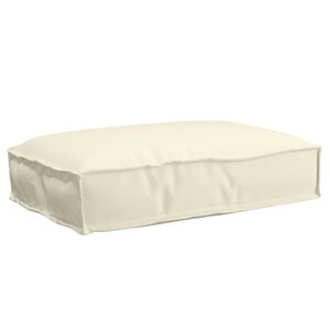 vidaXL Coussin pour assise de palette Crème 60 x 40 x 8 cm