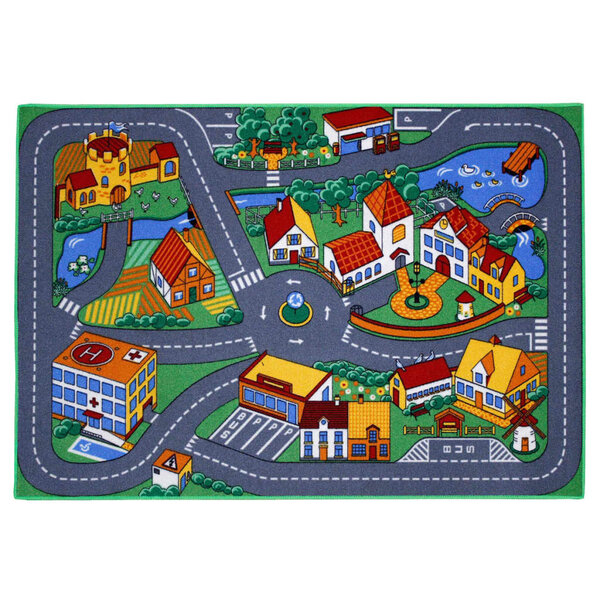 Ak sports tapis de jeu rue "quiet town" 133 cm
