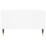 vidaXL Table basse blanc 104x60x35 cm bois d'ingénierie