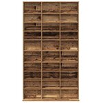 vidaXL Meuble CD Bois ancien 101 x 23 x 177.5 cm Bois d'ingénierie