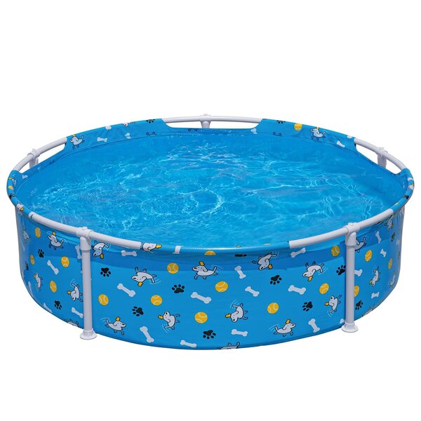 Bestway Piscine de jeu pour animaux de compagnie hors sol Rond