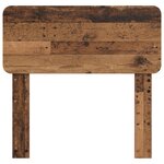 vidaXL Tête de lit Bois Ancien 80 cm Bois d'ingénierie